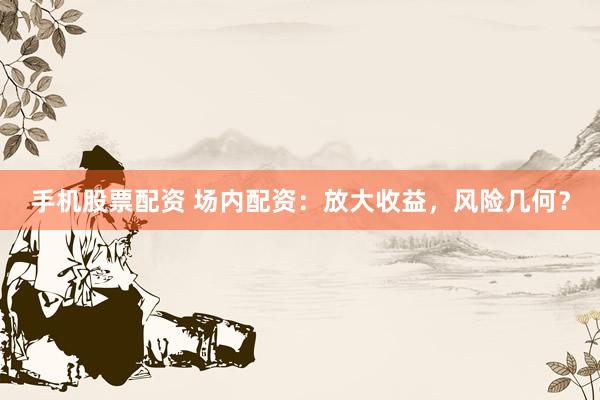 手机股票配资 场内配资：放大收益，风险几何？